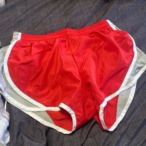 white and red shorts size XS